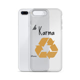 Karma! Line iPhone Case