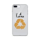 Karma! Line iPhone Case