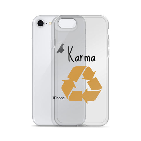 Karma! Line iPhone Case