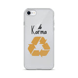 Karma! Line iPhone Case